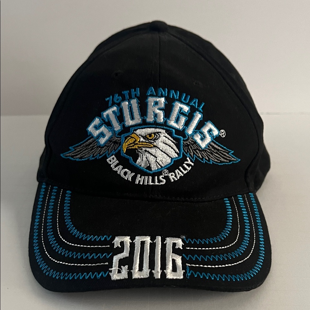Sturgis 2016 Black Hills Rally adjustable baseball cap